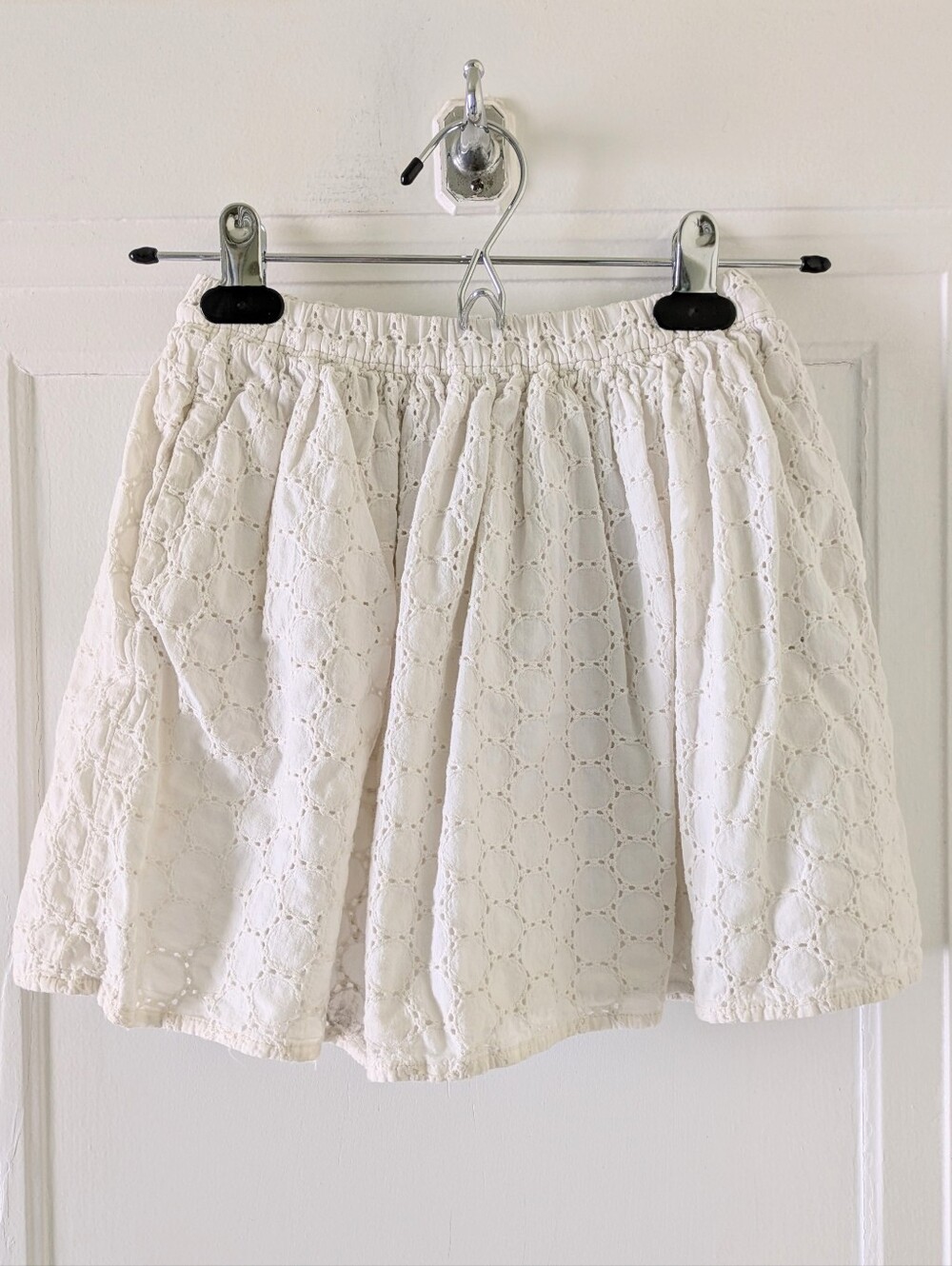 Tea Collection White Eyelet Skirt